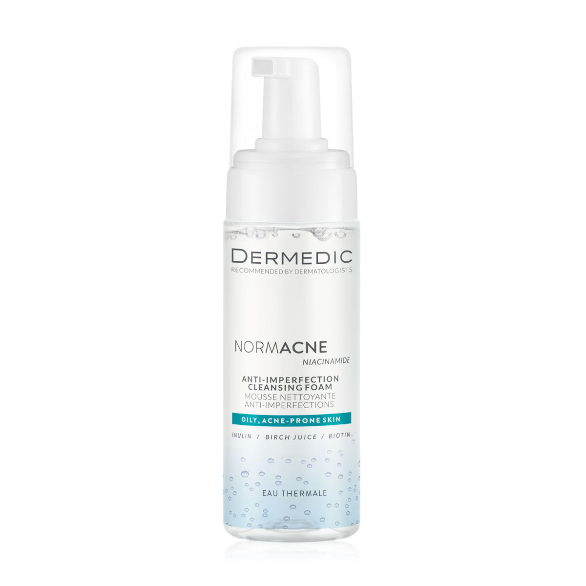 Очищувальна пінка для обличчя Dermedic Normacne Anti-Imperfection Cleansing Foam, 170 мл