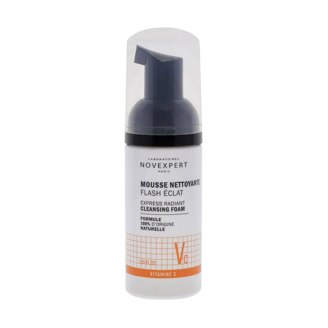 Очищувальна пінка для вмивання Novexpert Vitamin C Express Radiant Cleansing Foam, 40 мл